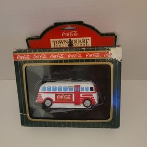 Vintage 1996 Coca Cola Town Square Collection Local Bus